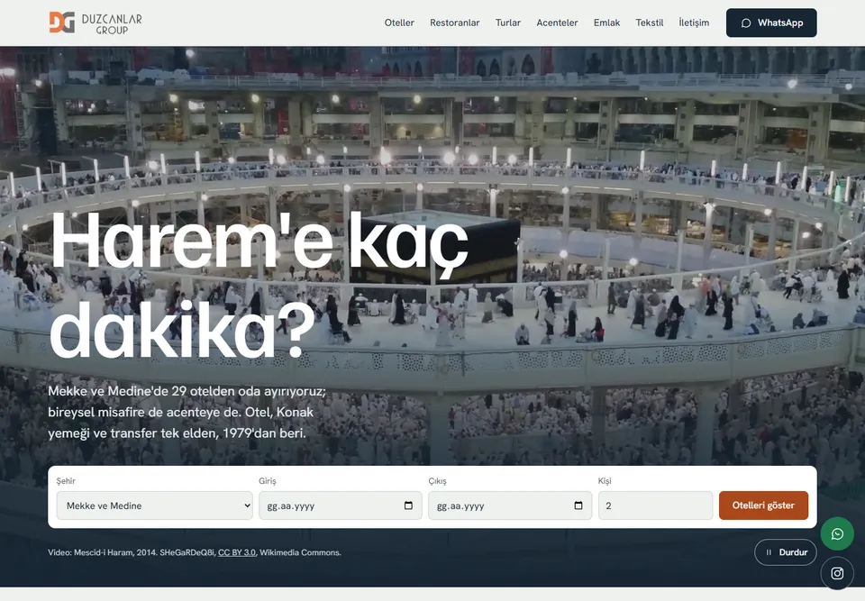Demo 1 masaüstü önizleme